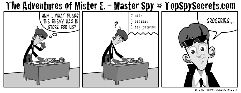 The Adventures of Mister E. - Master Spy @ TopSpySecrets.com